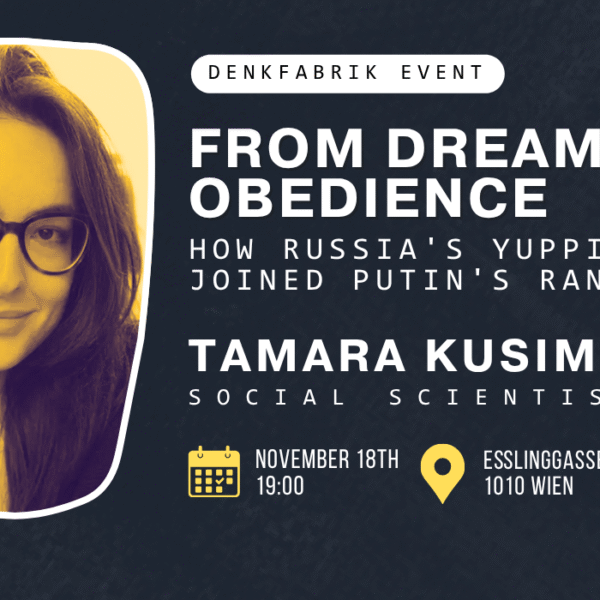 denkfabrik talk with Tamara Kusimova