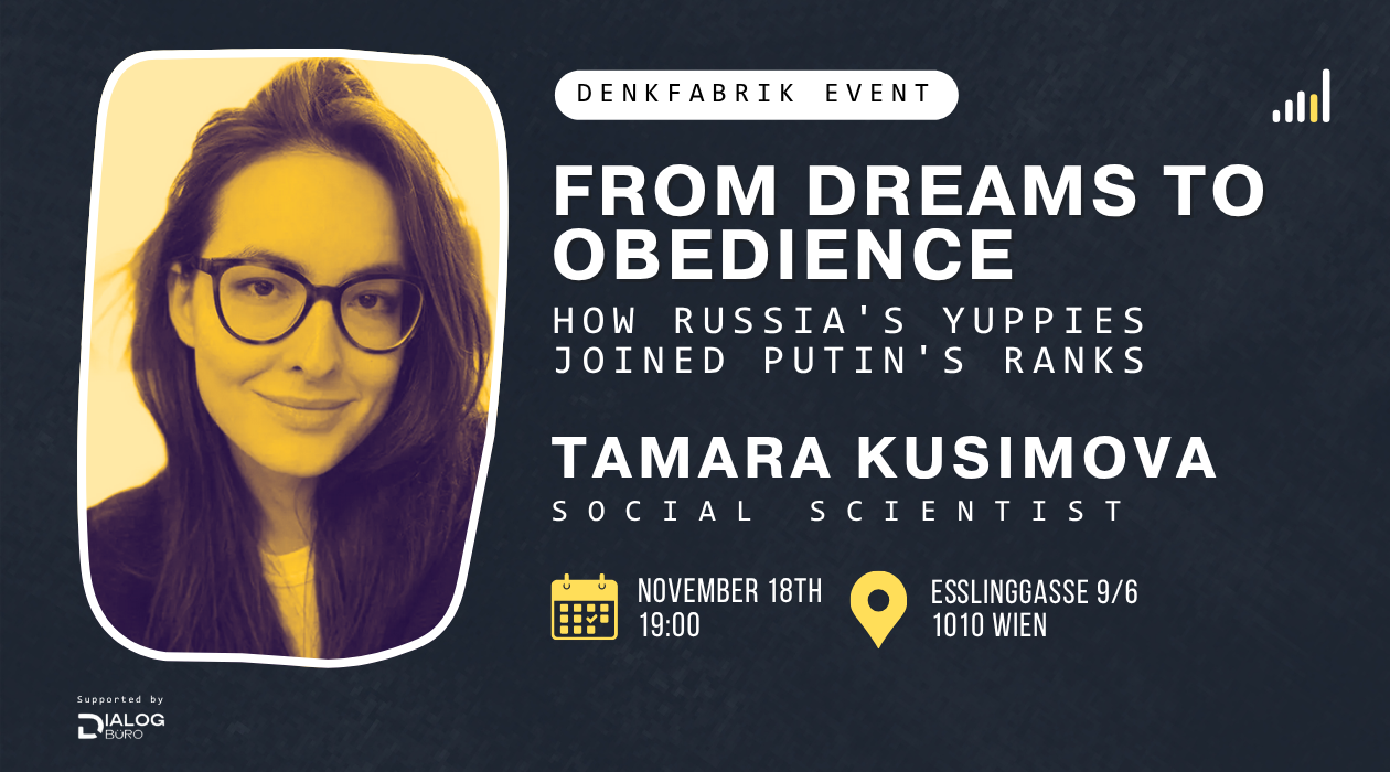 denkfabrik talk with Tamara Kusimova